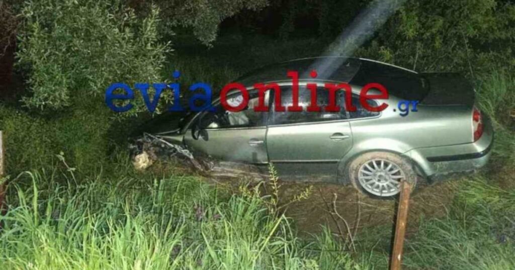 Εύβοια: Καραμπόλα τεσσάρων αυτοκινήτων – «Έγινε καπνός» ο οδηγός του ενός οχήματος