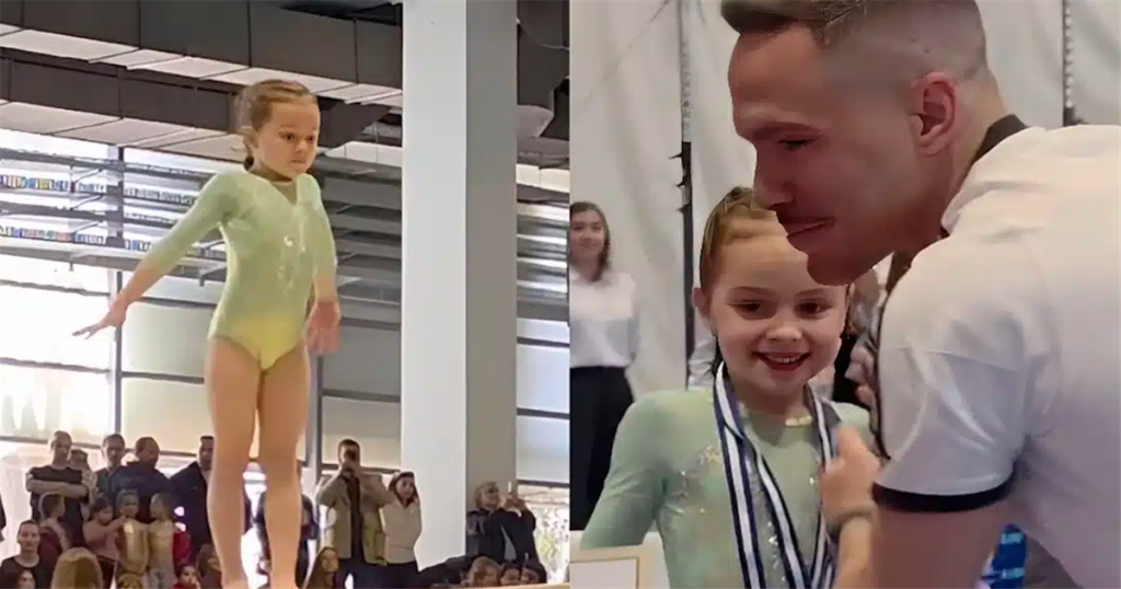 Θριαμβευτικό ντεμπούτο για τη μικρή Σοφία Πετρούνια με τέσσερα μετάλλια στην ενόργανη