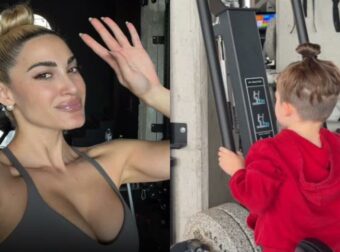 Ιωάννα Τούνη: Στο γuμναστήριο με τον μικρό Πάρη – Σκαρφάλωσε σε όλα τα όργανα