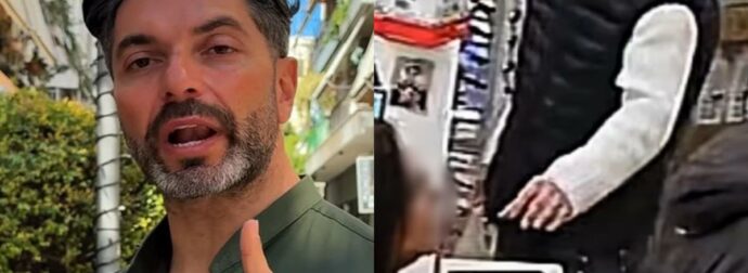 Σπύρος Μαρτίκας: Τον έκλεψε μέσα στο φαρμακείο του και εκείνος δημοσίευσε το πρόσωπό του – Δείτε το βίντεο
