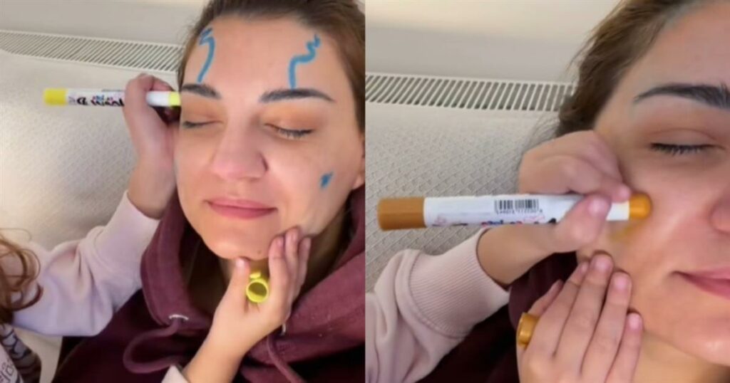 Ελίνα Παπίλα: Άφησε την κόρη της να κάνει πειράματα στο πρόσωπο της και ιδού το αποτέλεσμα – Βίντεο