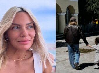 Πιο λαμπερή από ποτέ η Ιωάννα Μαλέσκου: Στην Πρέβεζα με την μικρή κόρη της, βάψανε αυγά – Οι ευχές της για το Πάσχα