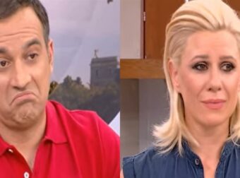 Ρετρό: Από τις πιο αμήχανες στιγμές της ελληνικής τηλεόρασης – Όταν ο Ρώμας «κατάκραξε» την Καραβάτου για τον Κατσούλη