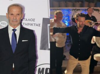 Κωστόπουλος: Συγκινημένος στο pre wedding party της Αμαλίας – Έσπασε πιάτα στον γαμπρό όταν χόρεψε ζεϊμπέκικο (Βίντεο)