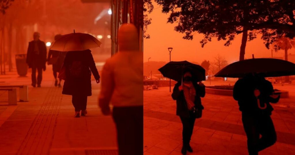 Εκδόθηκε έκτακτη ανακοίνωση για την αφρικανική σκόνη – Αυτές είναι οι περιοχές που επηρεάζονται