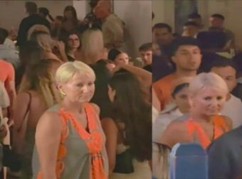 Νατάσα Παζαΐτη: Τρίξανε τα πεζοδρόμια στα Ματογιάννια-Μάγεψε με τον γιο της, Αλέξανδρο στη Μύκονο