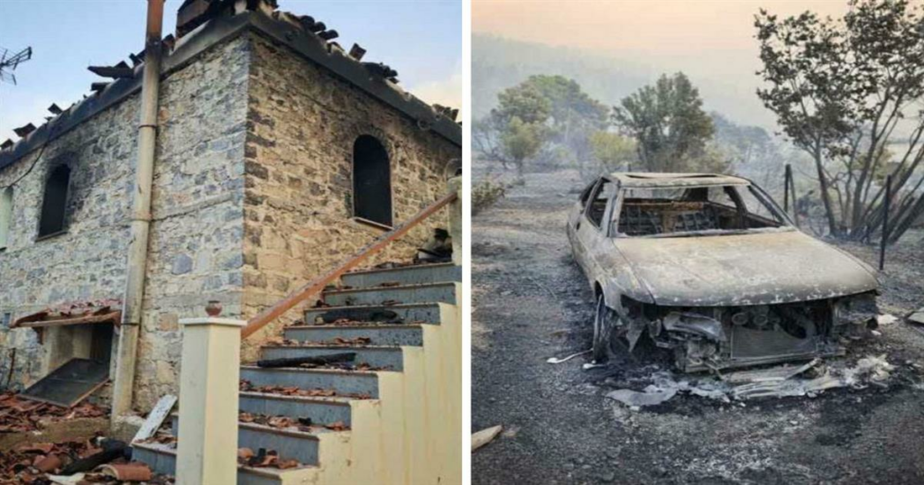 «Κάηκαν πάνω από 150 σπίτια στο Πόρτο Γερμενό» – Εκκενώθηκε Ψάθα και Λιβαδόστρα