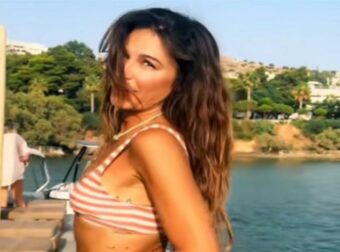 Κατερίνα Παπουτσάκη: Με μαγιό σε καλοκαιρινή διάθεση – Η αυτοσχέδια πασαρέλα στο TikTok