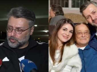 Οργή του Γιάννη Καλλιάνου στην κηδεία του πατέρα του: «Όλα θα πάρουν το δρόμο τους»