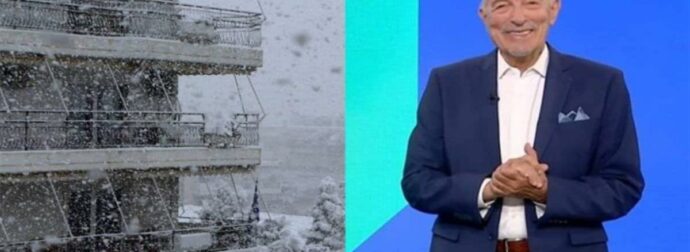 «Λευκή» λαίλαπα από τον Τάσο Αρνιακό: «Δεν ξεμπερδεύουμε με το χιόνι…»