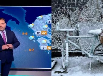 Άσχημη εξέλιξη από τον Κλέαρχο Μαρουσάκη: «Ανεμοστρόβιλοι και χιόνι εν όψει…»