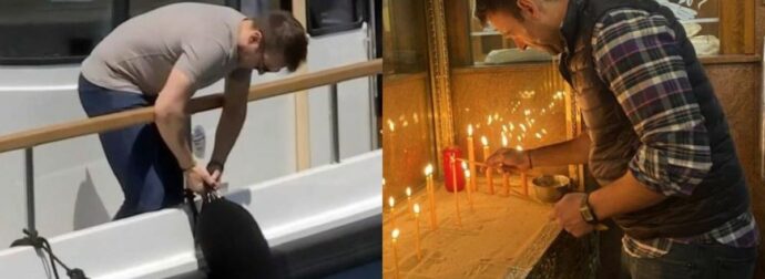 Στέφανος Κασσελάκης: Δάκρυσε βλέποντας την εικόνα της Παναγίας της Πορταΐτισσας