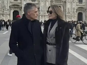 Σαν τους γαλαζοαiματους: Τατιάνα Στεφανίδου και Νίκος Ευαγγελάτος Σαββατοκύριακο στο Μιλάνο