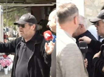 Κηδεία Αχιλλέα Θεοφίλου: Υποβασταζόμενος ο Πάριος – Η πρόταση που φώναζε