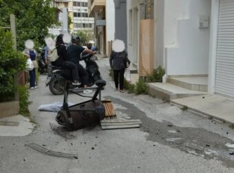 Ψησταριά «προσγειώθηκε» πάνω σε άνδρα και τον έστειλε στο νοσοκομείο – «Ζω από τύχη»