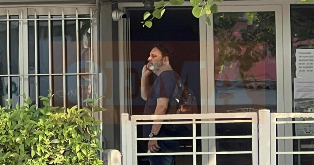 Στο αστυνομικό τμήμα Γλυφάδας ο Στάθης Αγγελόπουλος έπειτα από επεισόδιο με την πρώην σύζυγό του