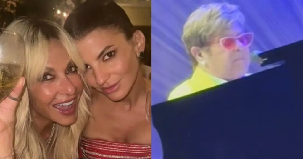 Ο Elton John και η Άννα Βίσση τραγούδησαν στη βάφτιση του γιου του Γιάννη και της Δήμητρας Κούστα (Βίντεο)