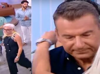 Άρια Καλύβα: Φίλησε ψυχρά τον Λιάγκα κι αποχώρησε από το Πρωινό