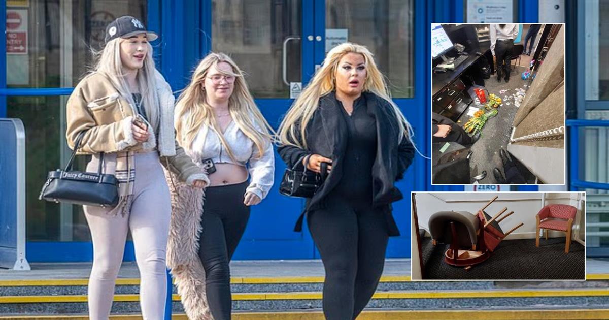 Τρεις μεθυσμένες τα έκαναν… λίμπα σε ξενοδοχείο και χτύπησαν υπάλληλο – Εικόνες χάους στη ρεσεψιόν