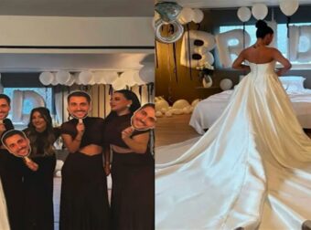 Γάμος Κατσούλη – Ρουμελιώτη: Η προετοιμασία της νύφης και το εντυπωσιακό νυφικό – Εικόνες