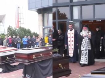 Σπαραγμός στην Τιμισοάρα: Το τελευταίο «αντίο» με τρισάγιο πριν οι 7 οπαδοί του ΠΑΟΚ μπουν στο C-130