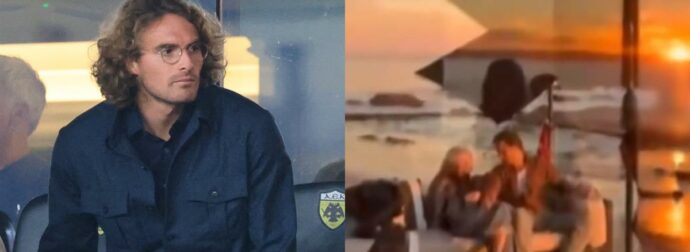 Τσιτσιπάς: Χώρισε από την Κρίστεν Θομς; Το βίντεό της με άγνωστο άντρα σε τρυφερά ενσταντανέ