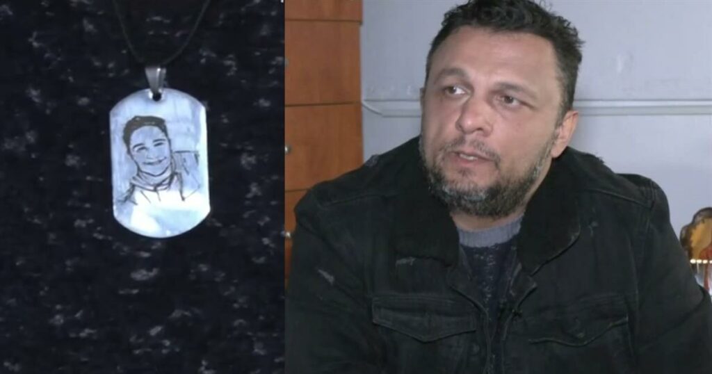 Τέμπη – Συγκινεί ο Πάνος Ρούτσι: «Τον Ντένι τον έχω σε αυτό το μενταγιόν μέρα νύχτα»