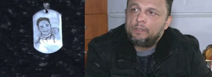 Τέμπη – Συγκινεί ο Πάνος Ρούτσι: «Τον Ντένι τον έχω σε αυτό το μενταγιόν μέρα νύχτα»