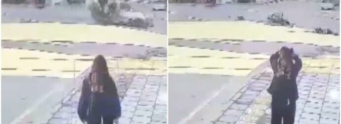 Σοκαριστικό τροχαίο με θύμα 16χρονο κορίτσι – Η στιγμή που το φορτηγάκι παρασύρει το μηχανάκι και την αφήνει νεκρή