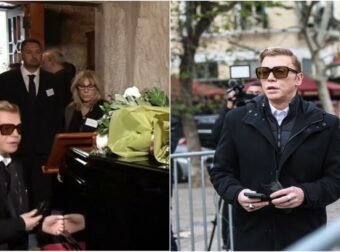 Κηδεία Μαρινέλλας: Συντετριμμένος ο Τάκης Ζαχαράτος – Η στιγμή που ο Τάκης Ζαχαράτος «λυγίζει» πάνω στο φέρετρο