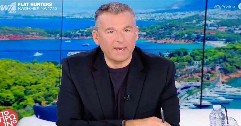 Γιώργος Λιάγκας: «Άν έχεις να γεμίσεις 3,5 ώρες εκπομπή, θα πέσεις στα σκ@τ@…»