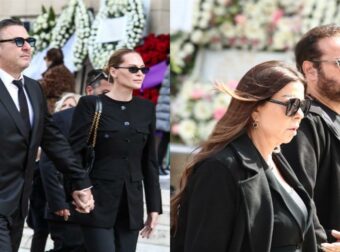 Κηδεία Μαρινέλλας: Τα επώνυμα πρόσωπα που την αποχαιρέτησαν – Σε βαρύ κλίμα το τελευταίο «αντίο»