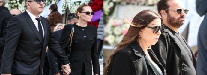 Κηδεία Μαρινέλλας: Τα επώνυμα πρόσωπα που την αποχαιρέτησαν – Σε βαρύ κλίμα το τελευταίο «αντίο»