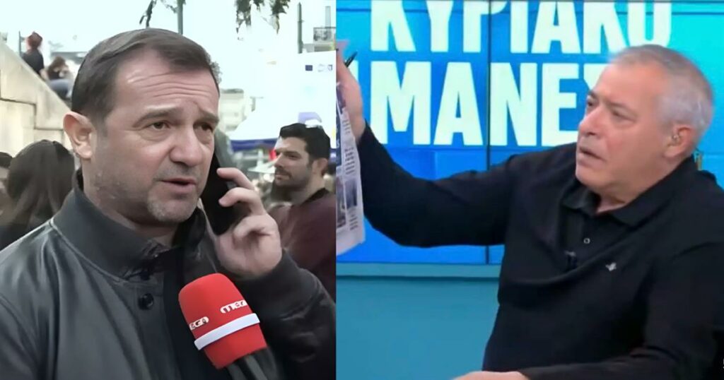 Κόλαφος Πλακιά για Μάνεση: «Αλήτης!» – «Έκανα black χιούμορ» λέει ο δημοσιογράφος