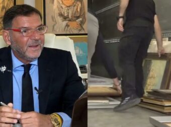 Γιώργος Τσαγκαράκης: Συμβαίνει τώρα – Συνελήφθη ο γκαλερίστας Γιώργος Τσαγκαράκης – Το σπάνιο Ευαγγέλιο και οι πλαστοί πίνακες (video)