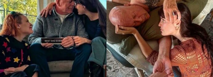 Συγκλονιστικές φωτογραφίες του θρύλου Μπρους Γουίλις μαζί με την οικογένεια του –  «Είναι πια σε μια άλλη πραγματικότητα»