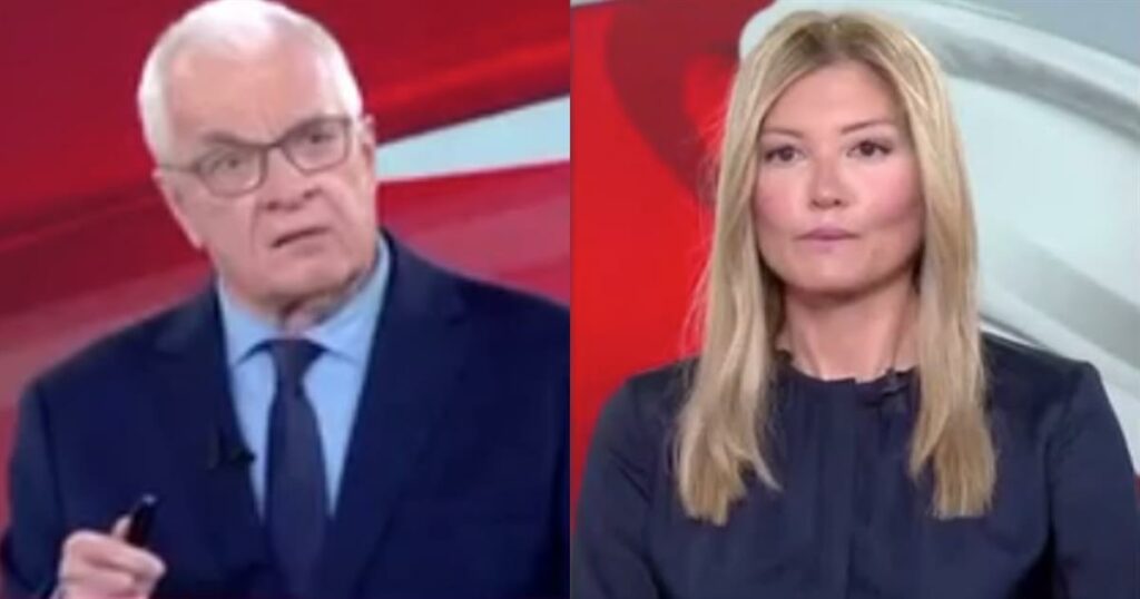 «Συμβαίνει κάτι κυρία Ράνια;»: Πάγωσε η Τζίμα  στον αέρα του MEGA με τον Πρετεντέρη