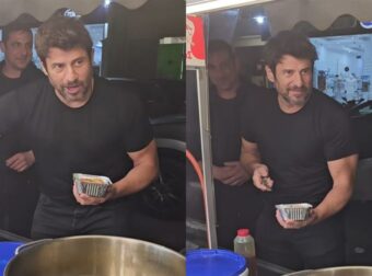 Αλέξης Γεωργούλης: Έγινε viral φτιάχνοντας λουκουμάδες στον δρόμο (Βίντεο)