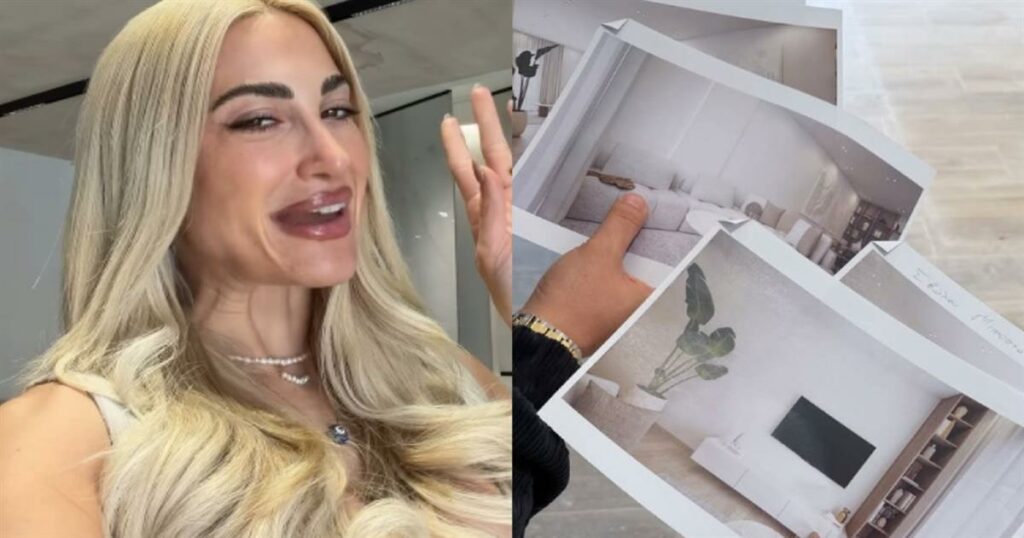 Ιωάννα Τούνη: Η νέα «χρυσή» επένδυση στη Θεσσαλονίκη – Tour από το σπίτι που ανακαινίζει (Βίντεο)