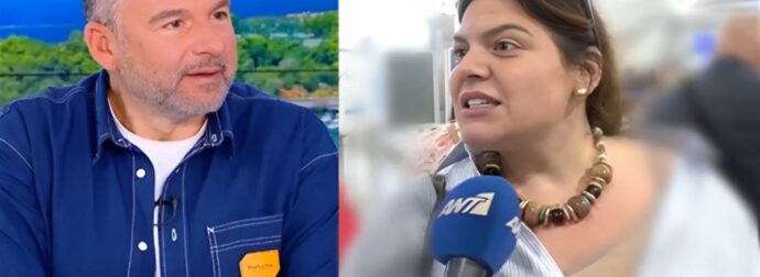 Δανάη Μπάρκα στην κάμερα του Λιάγκα: «Να μάθετε σε αυτή την εκπομπή το όνομα του αγοριού μου, πια ε; Κάθε εβδομάδα μάς παίζετε»