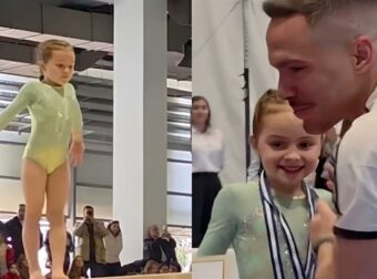 Θριαμβευτικό ντεμπούτο για τη μικρή Σοφία Πετρούνια με τέσσερα μετάλλια στην ενόργανη