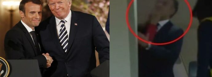 Εμπαιγμός Τραμπ σε Μακρόν: «Ακόμη αναρρώνει από το χτύπημα της Μπριζίτ» – Η στιγμή που «καίει» τον Γάλλο Πρόεδρο στο διάγγελμα