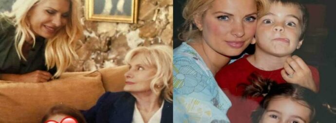 Ελένη Μενεγάκη: Μοιράστηκε σπάνια στιγμιότυπα με τη μητέρα και τα παιδιά της για τη Γιορτή της Μητέρας