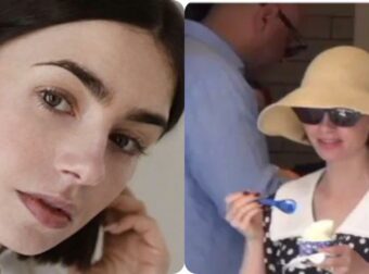 Με καπέλο, γυαλιά και… παγωμένο γιαούρτι: Η Lily Collins προσπάθησε να περάσει απαρατήρητη στη Μύκονο (Βίντεο)