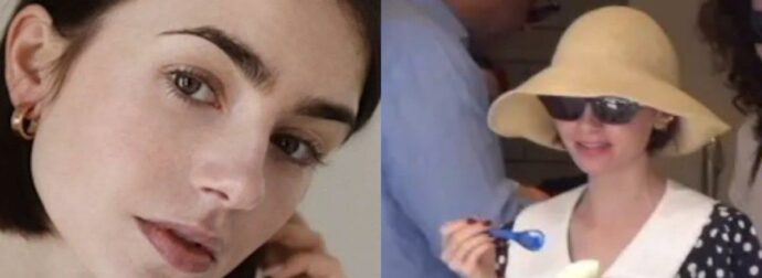 Με καπέλο, γυαλιά και… παγωμένο γιαούρτι: Η Lily Collins προσπάθησε να περάσει απαρατήρητη στη Μύκονο (Βίντεο)