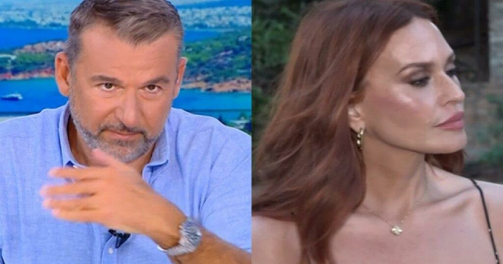 Νευρίασε ο Λιάγκας με την Χρηστίδου: «Βγάλτε το! Κακώς το έπαιξα» – Είπε την αλήθεια για το συμβόλαιο με τον ΑΝΤ1