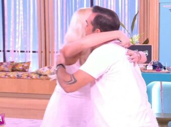 Καινούργιου: Επέστρεψε στο Super Κατερίνα μετά την γέννα – Υπέρλαμπρη, στα λευκά! Τι είπε (Βίντεο)