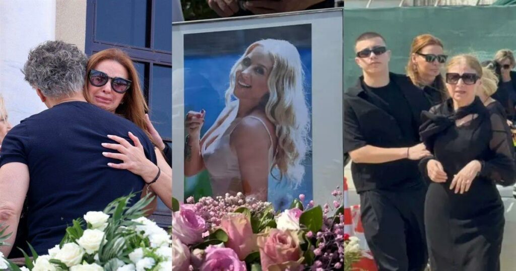 Κατέρρευσε η αδερφή της Γωγώς Μαστροκώστα στην κηδεία της – «Ράγισαν» καρδιές οι λέξεις της μητέρας της###