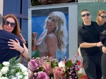 Κατέρρευσε η αδερφή της Γωγώς Μαστροκώστα στην κηδεία της – «Ράγισαν» καρδιές οι λέξεις της μητέρας της###
