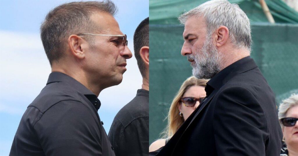 Κηδεία Μαστροκώστα: Συγκινεί η κίνηση του Νικολαΐδη στον Δέλλα – Ποιοι πρώην συμπαίκτες έδωσαν το «παρών» (Βίντεο)###